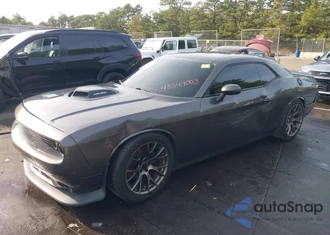 2016 Dodge Challenger R/T Shaker from USA, damaged, VIN 2C3CDZBTXGH300653